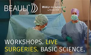 BEAULI academy - Workshops. LIVE SURGERIES. BASIC SCIENCE.