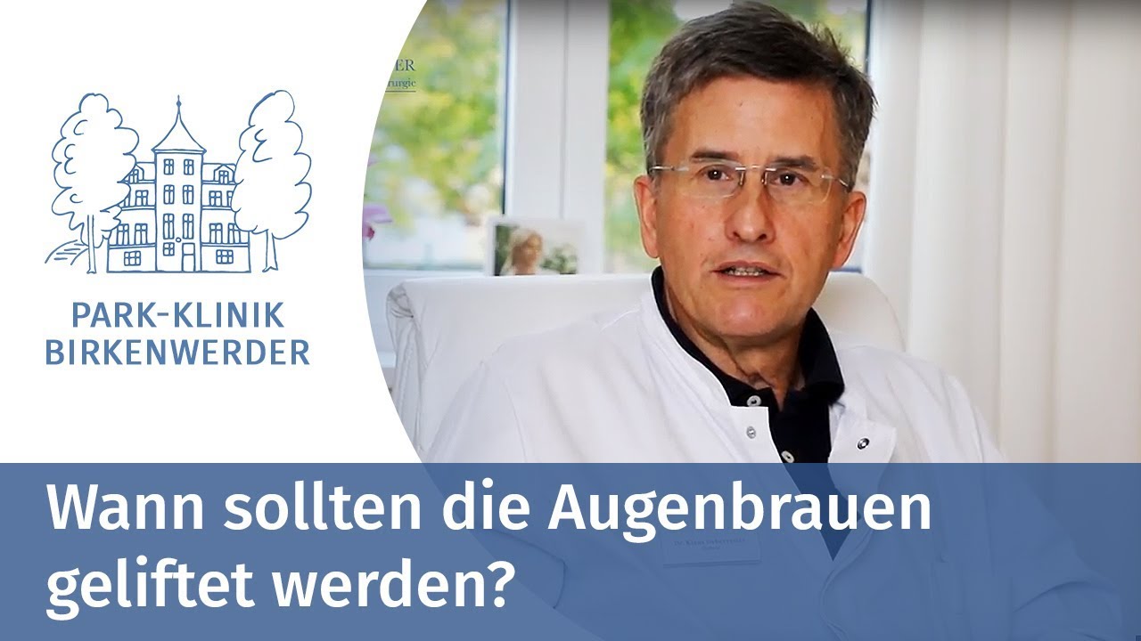 Vorschaubild: Wann sollten die Augenbrauen geliftet werden?