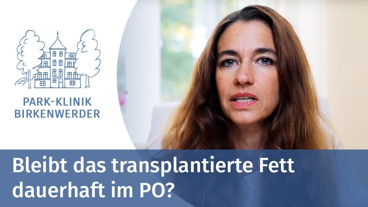 Vorschaubild: Bleibt das transplantierte Fett dauerhaft im Po?